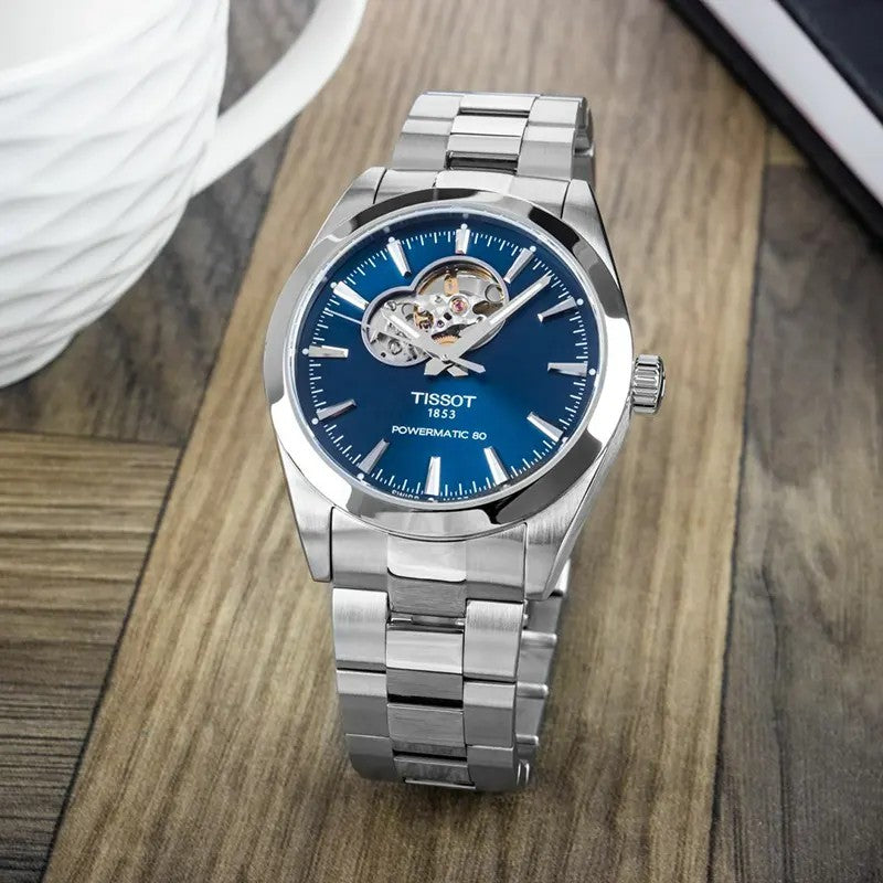 Relogio pulso H. aço p/aço Tissot T127.407.11.041.01