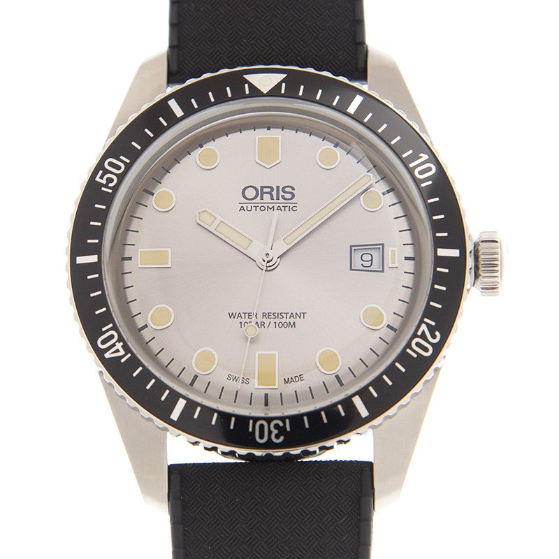 Relógio pulso H. aço aut. Oris
