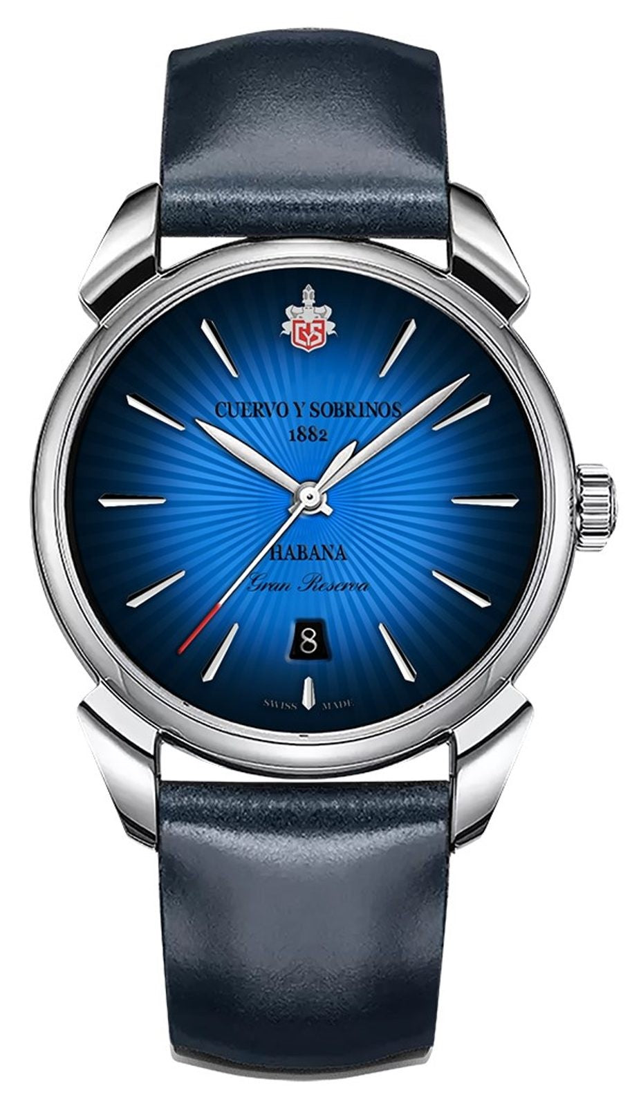 Relógio Cuervo & Sobrinos Historiador Aqua 3101.1GRB