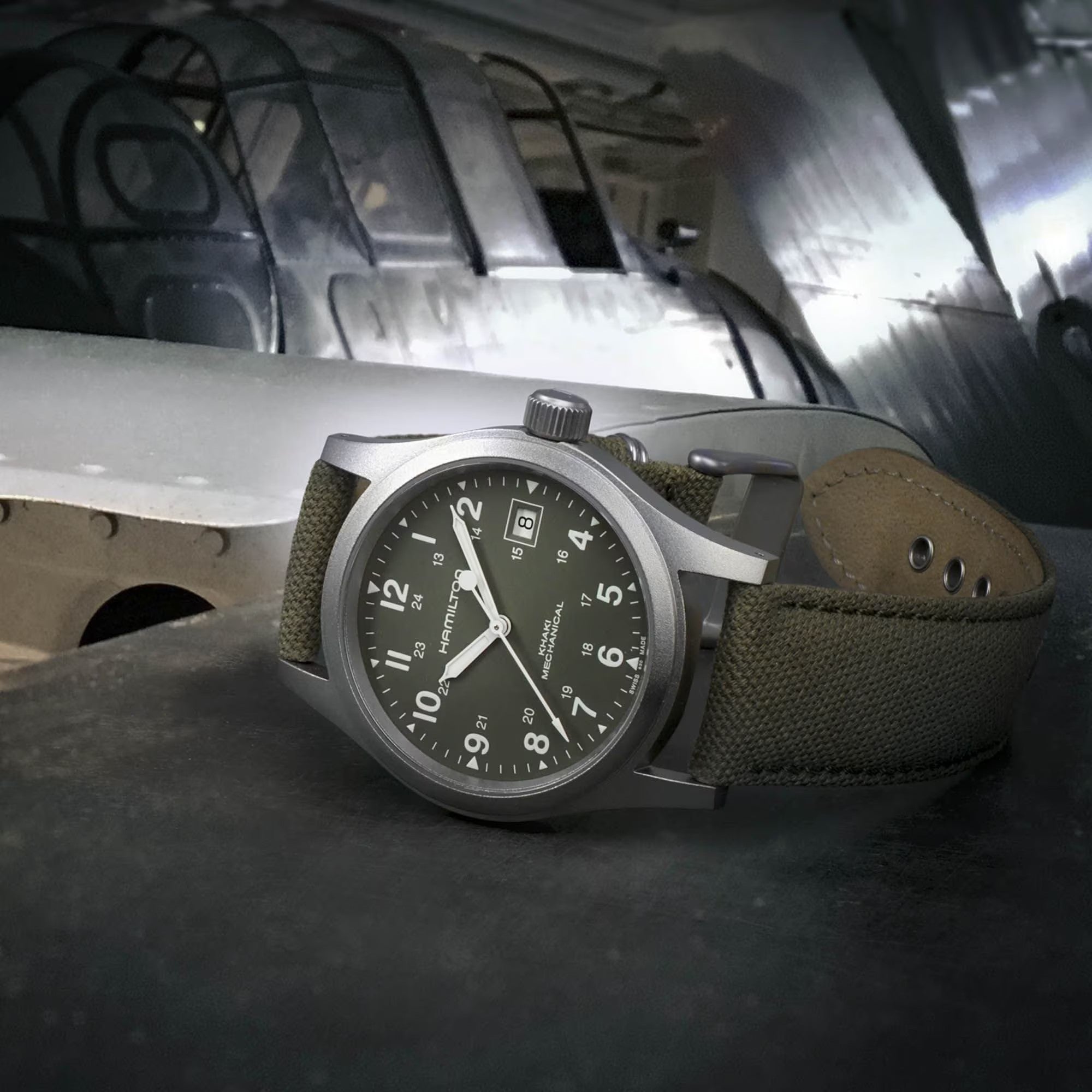 Relógio Hamilton Khaki Field Mechanical H69439363
