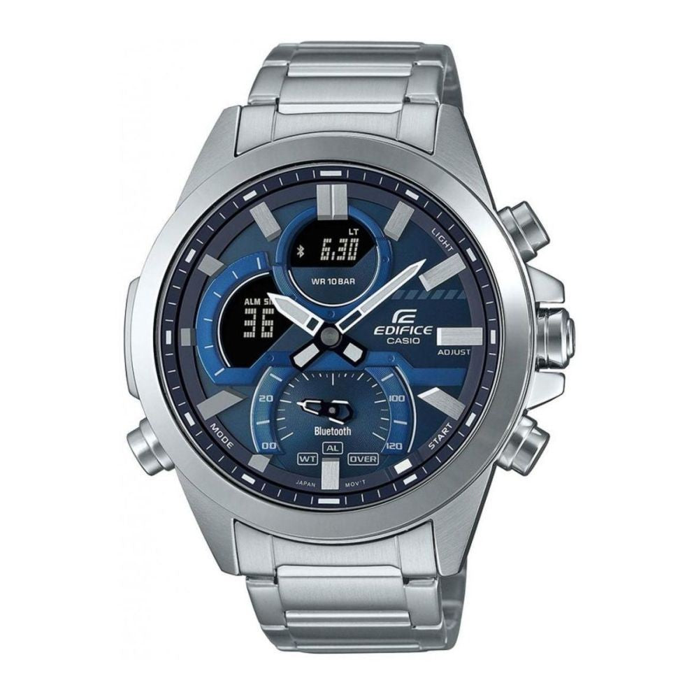 Rel H aço/aço Casio ECB-30D-2AEF