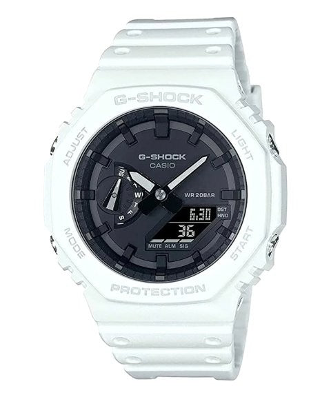 Rel  H c/ p borracha anadigi  Casio GA-2100-7AER