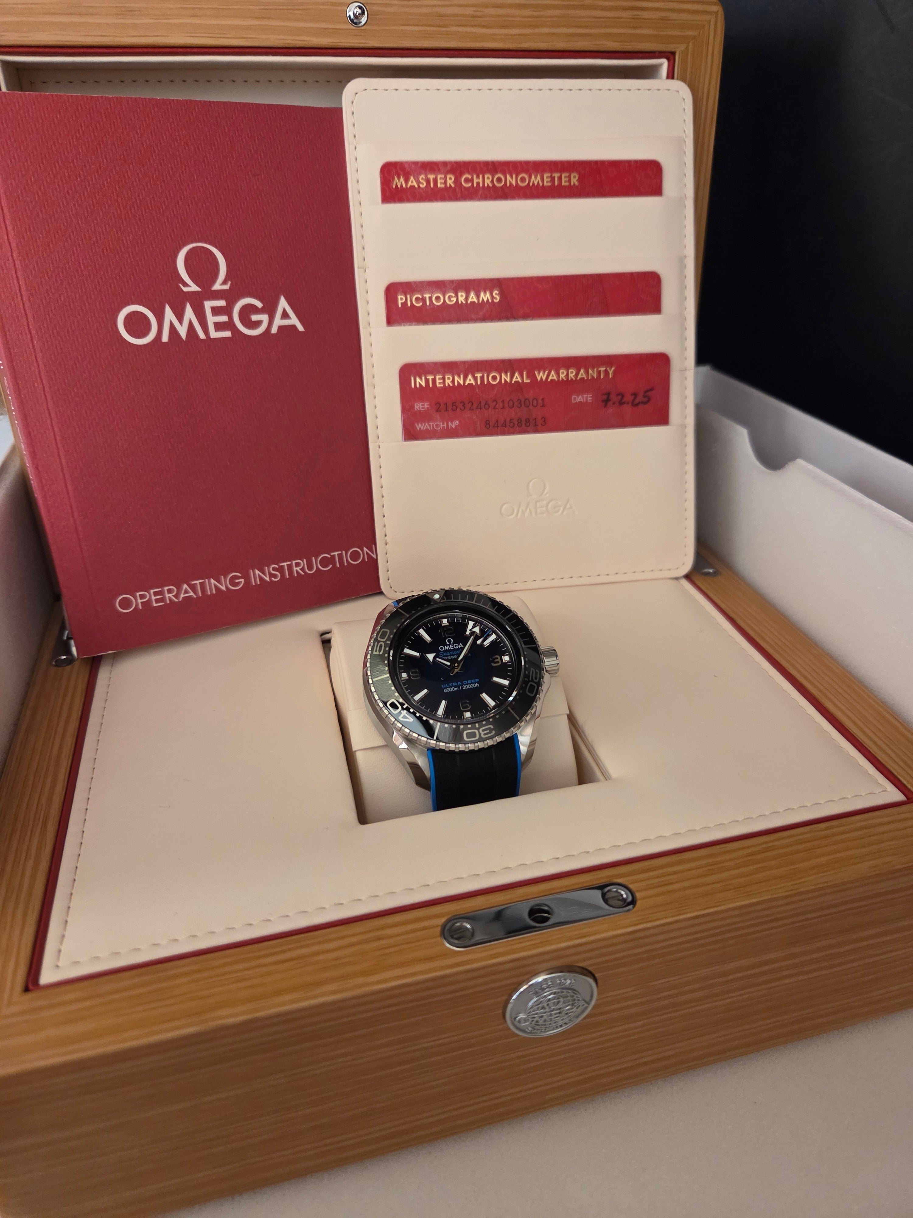 Relógio pulso Omega Seamaster profissional Ultra Deep