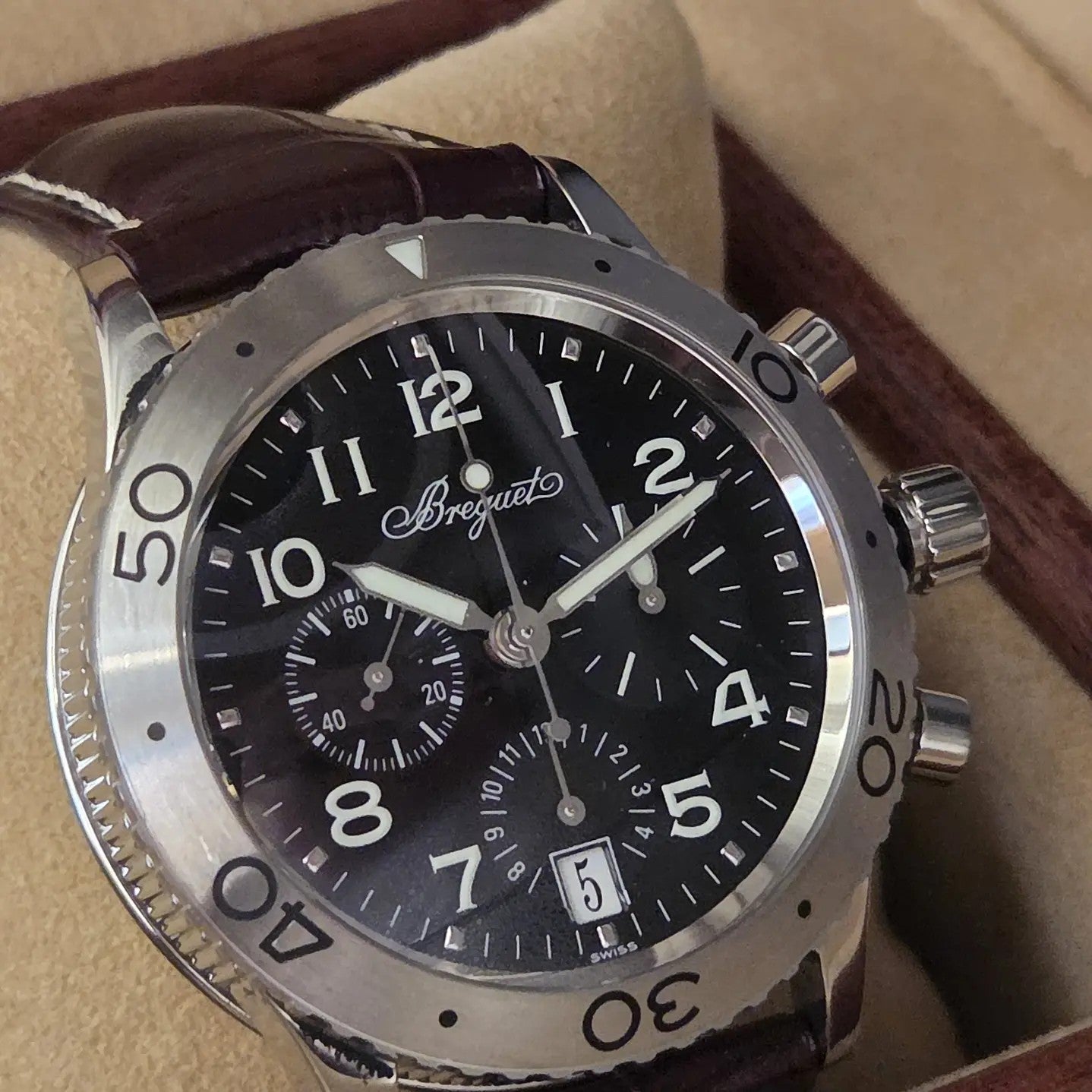 R P H AÇO BREGUET REFª 3820 / Nº 87481