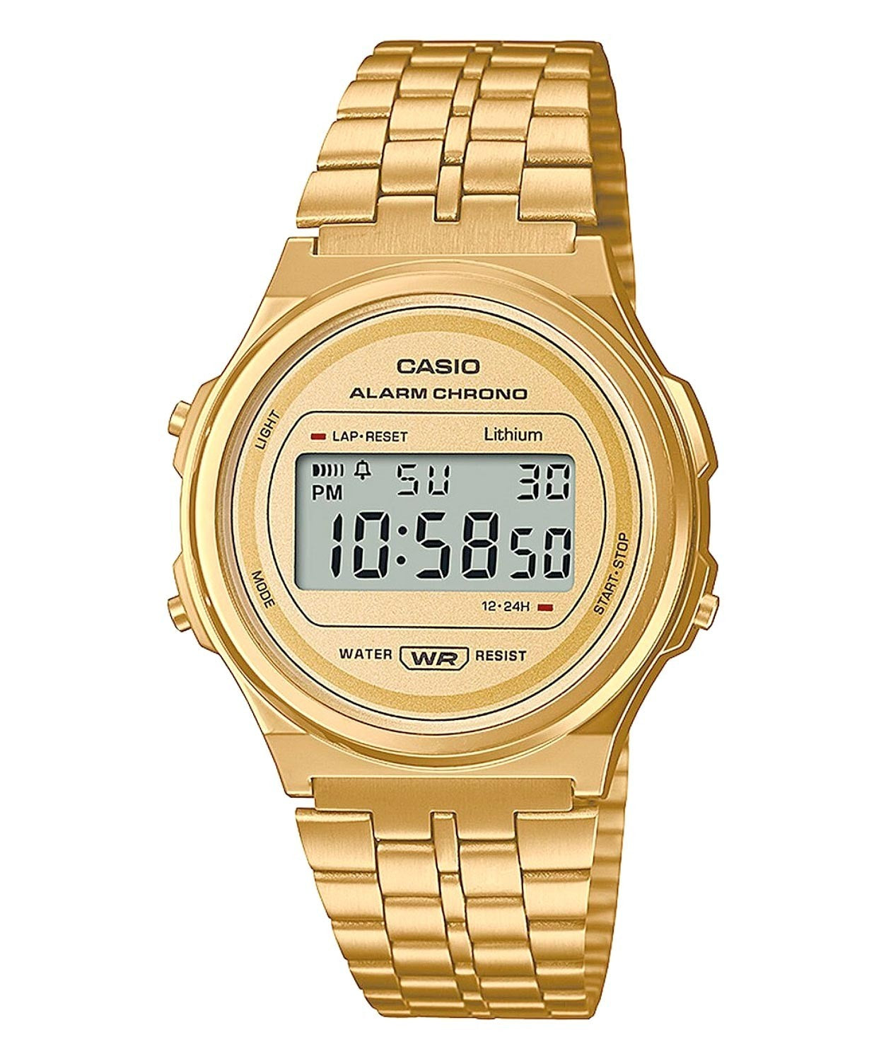 Relógio CASIO Vintage Dourado - A171WEG-9AEF