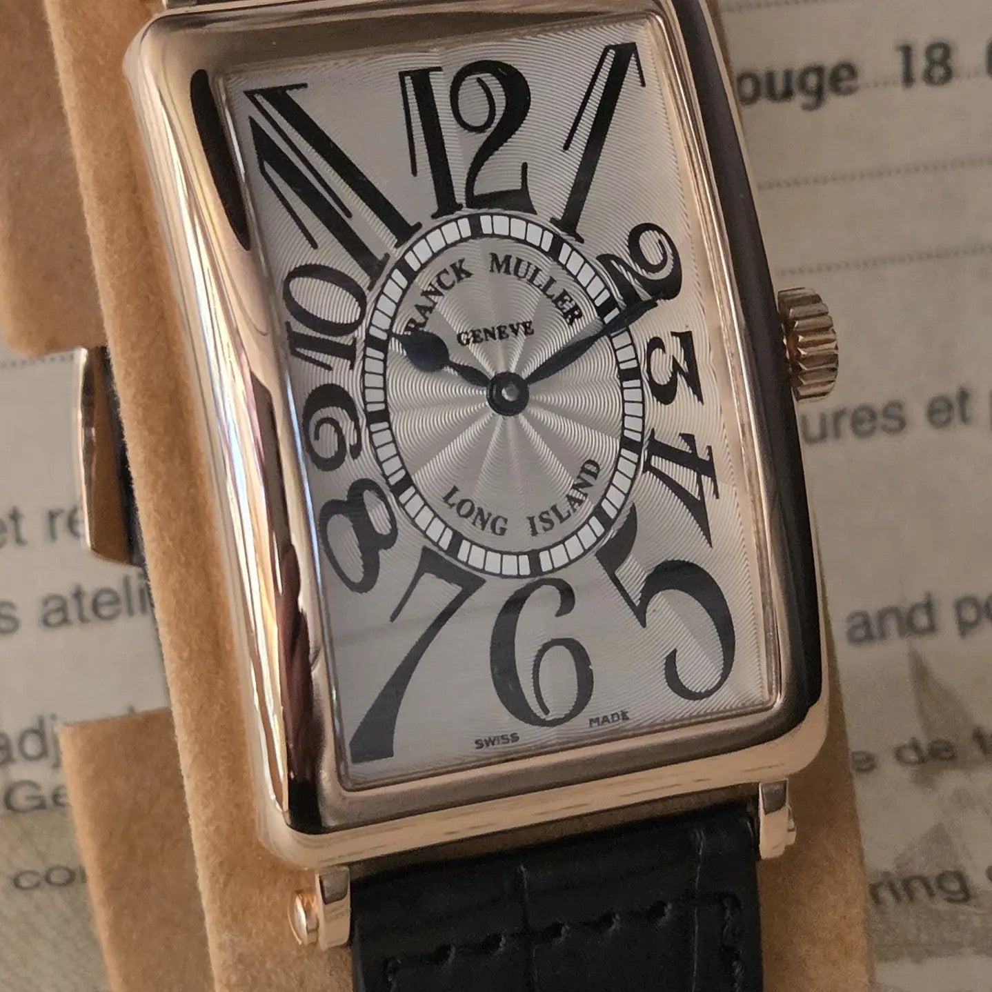 R P H OURO FRANCK MULLER REFª 1000SC / Nº 445