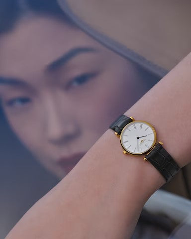 Relógio pulso Srª Plaqué p/Pele Longines L42092112
