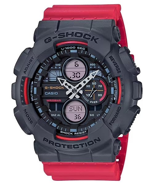 Rel p H c/ p borracha  Casio G-Shock GA-140-4AER