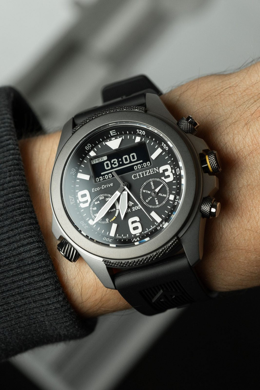 Rel p H aço Citizen JV1007-07E