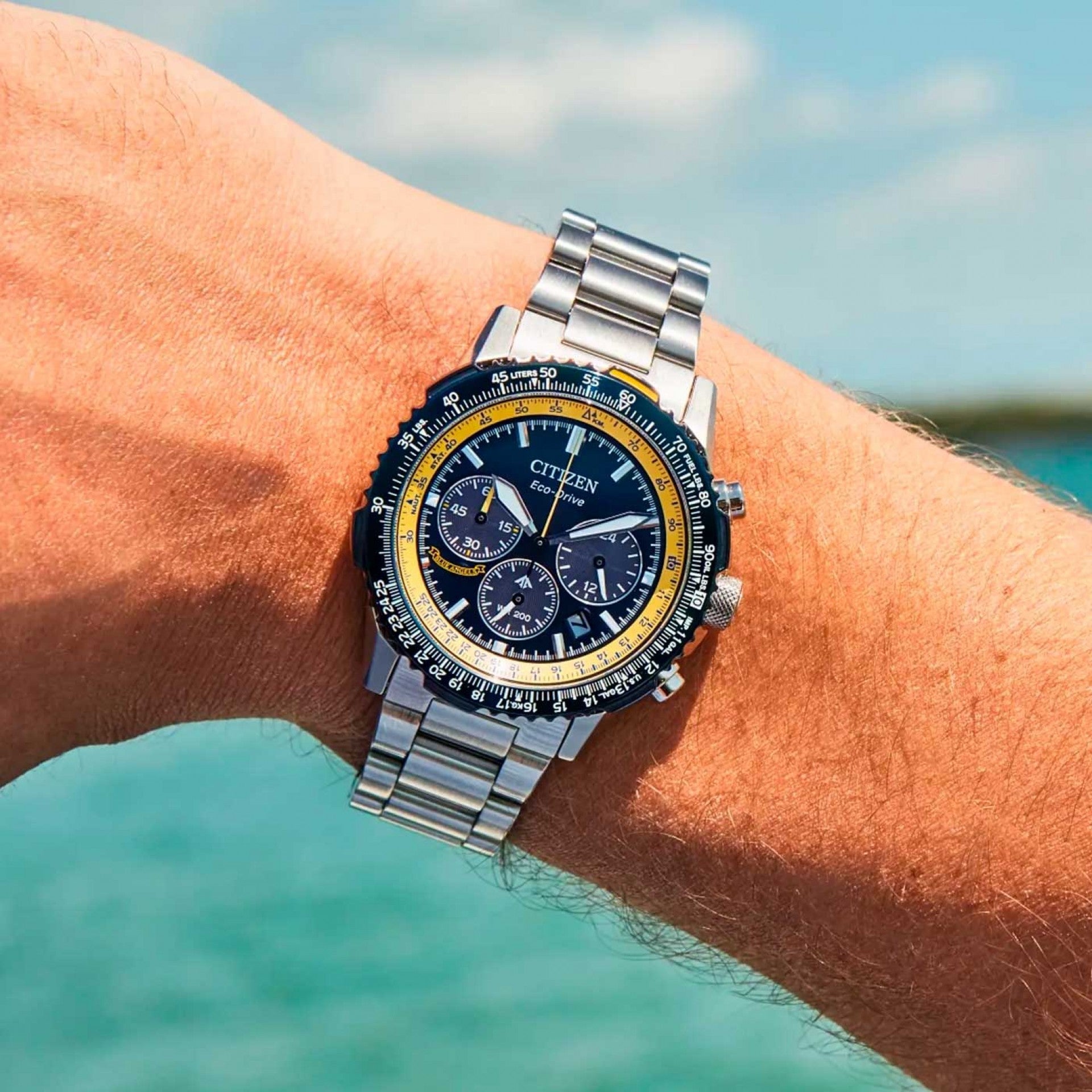 Rel p H aço Citizen CA4667-53L