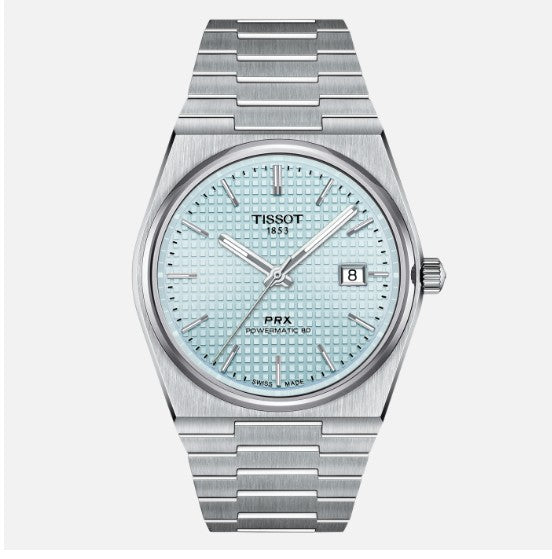 Relógio Tissot Prx Powermatic 80 Ice Blue T137.407.11.351.00