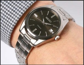 Relogio pulso aço p/aço Seiko SUR375P1