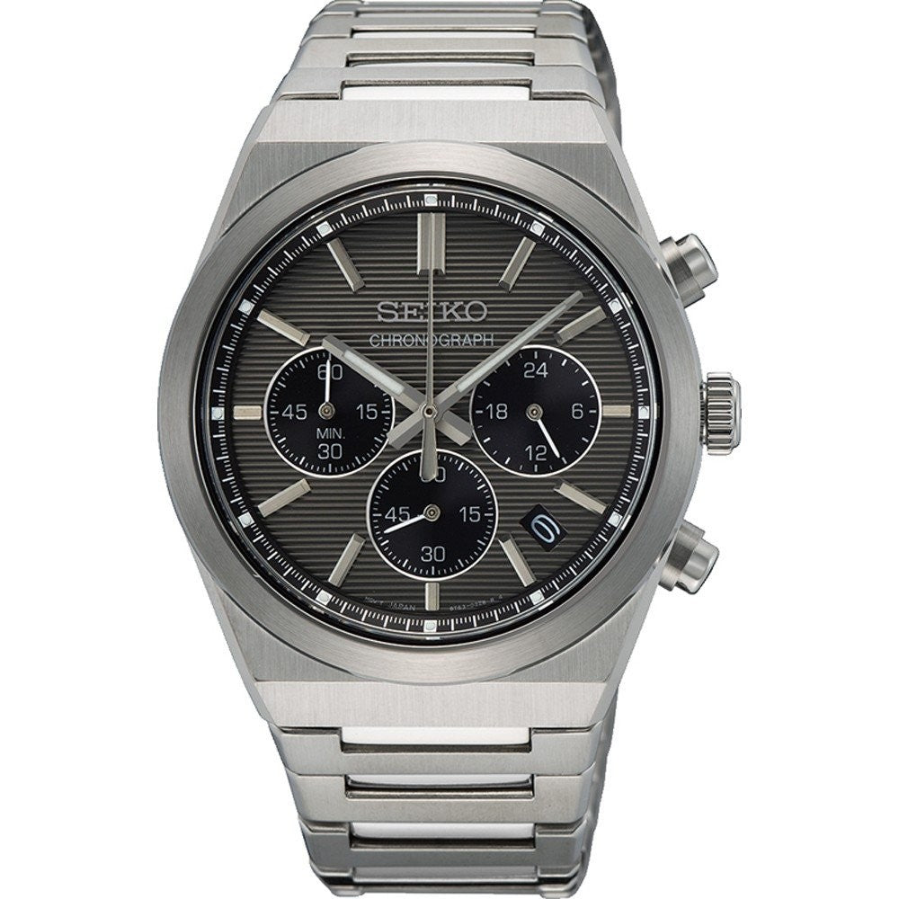 Relogio pulso H. aço p/aço Seiko SSB455P1
