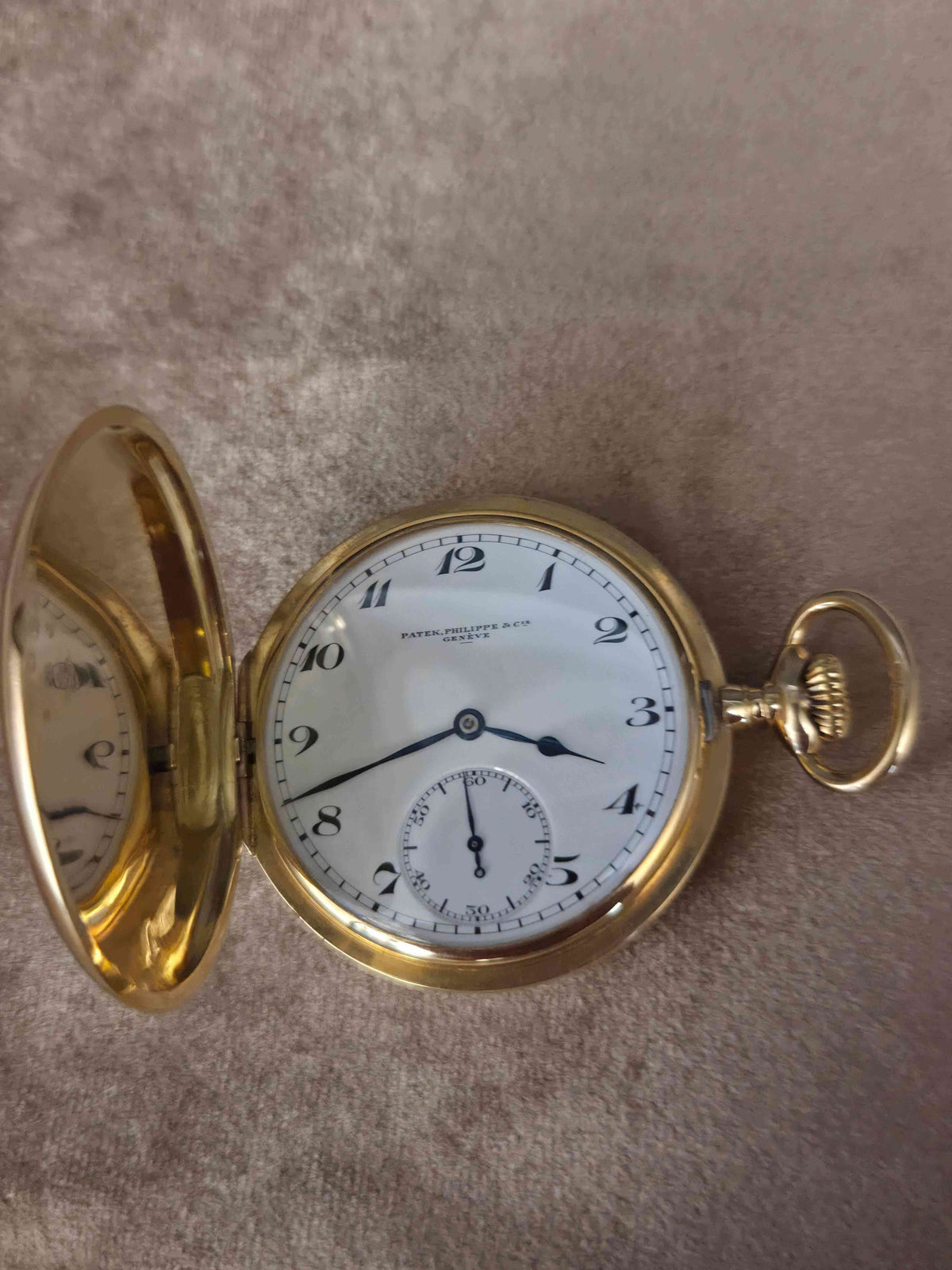Relógio bolso em ouro Patek Philippe 20 linhas